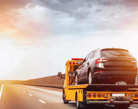 jasa kirim mobil dengan towing